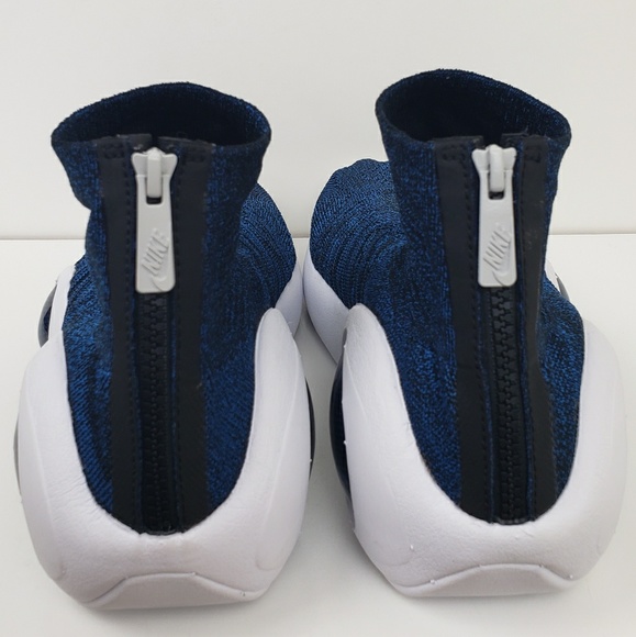 NWOB Nike Flight Bonafide Flyknit Sneaker Blue - Picture 4 of 8
